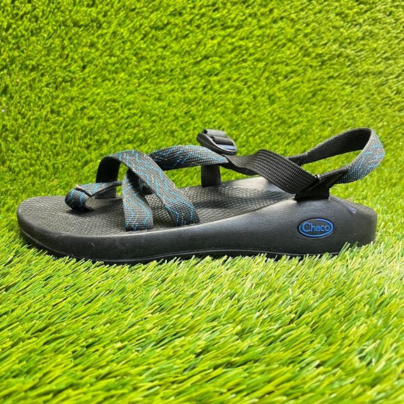 Chaco Z/2 Classic Mens Size 10 Black Blue Beach Walking Outdoor Strappy Sandals main image 8